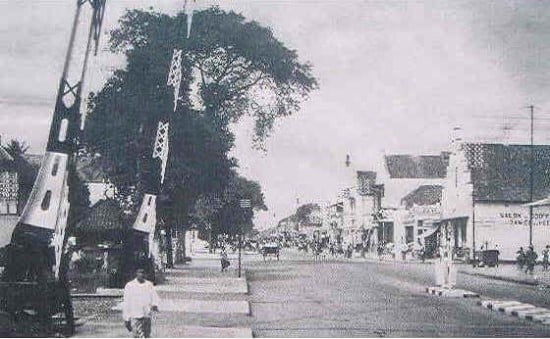 Jalan Malioboro tahun 1936
