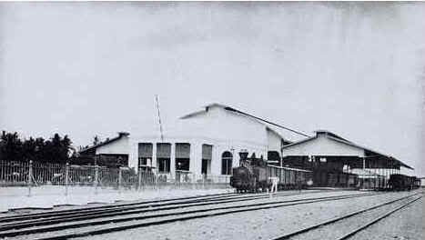 Stasiun Tugu tahun 1887
